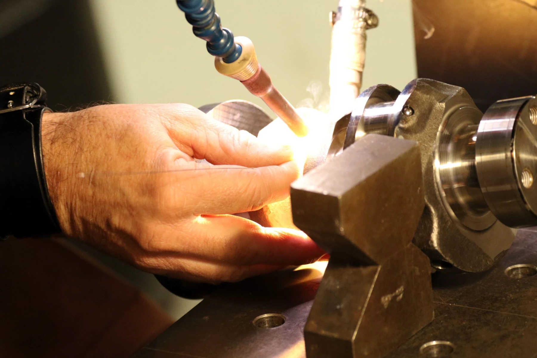 Soudure laser de précision sur un moule d’injection